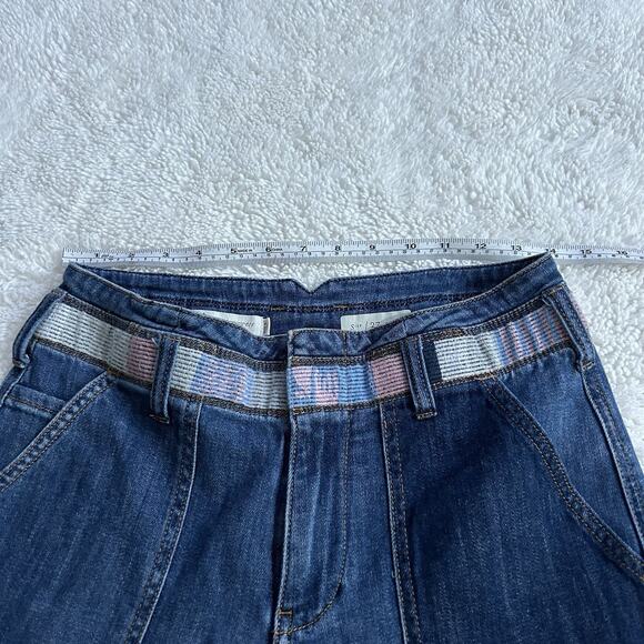 Anthropologie Pilcro and the Letterpress Patchwork Boyfriend Jeans Womens Sz 27P - Picture 4 of 7